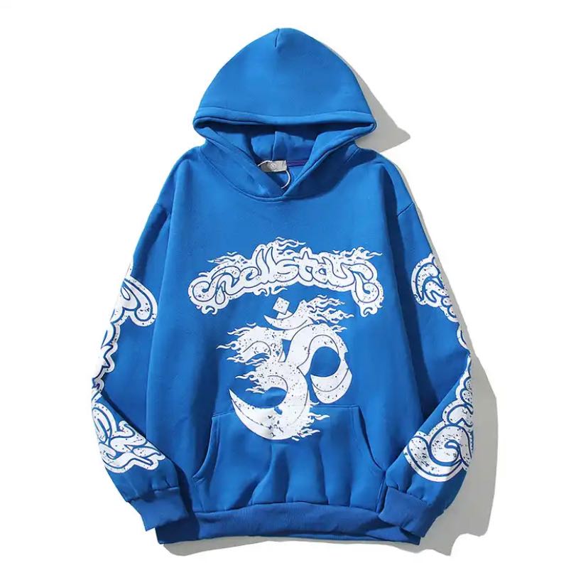 Blue Hellstar hoodie