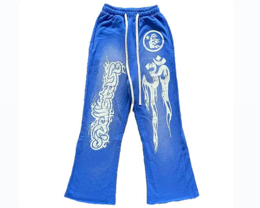 Hellstar Blue Sweatpants Pants