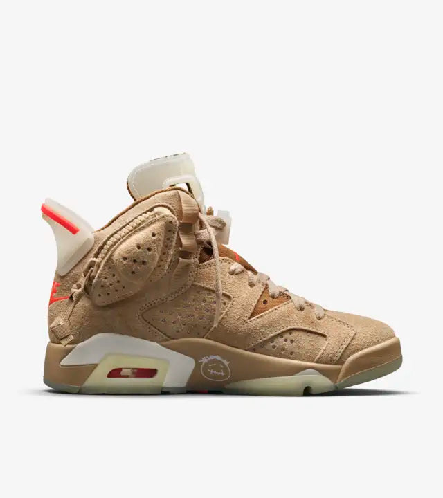 Air Jordan 6 Retro x Travis Scott 'British Khaki' DH0690-200